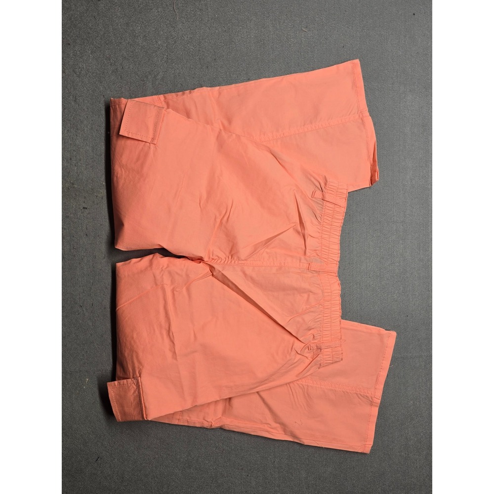 Art Class Girls Coral Orange Cargo Pants Mid Rise Relaxed Leg Size M 8 NWT - Picture 5 of 5
